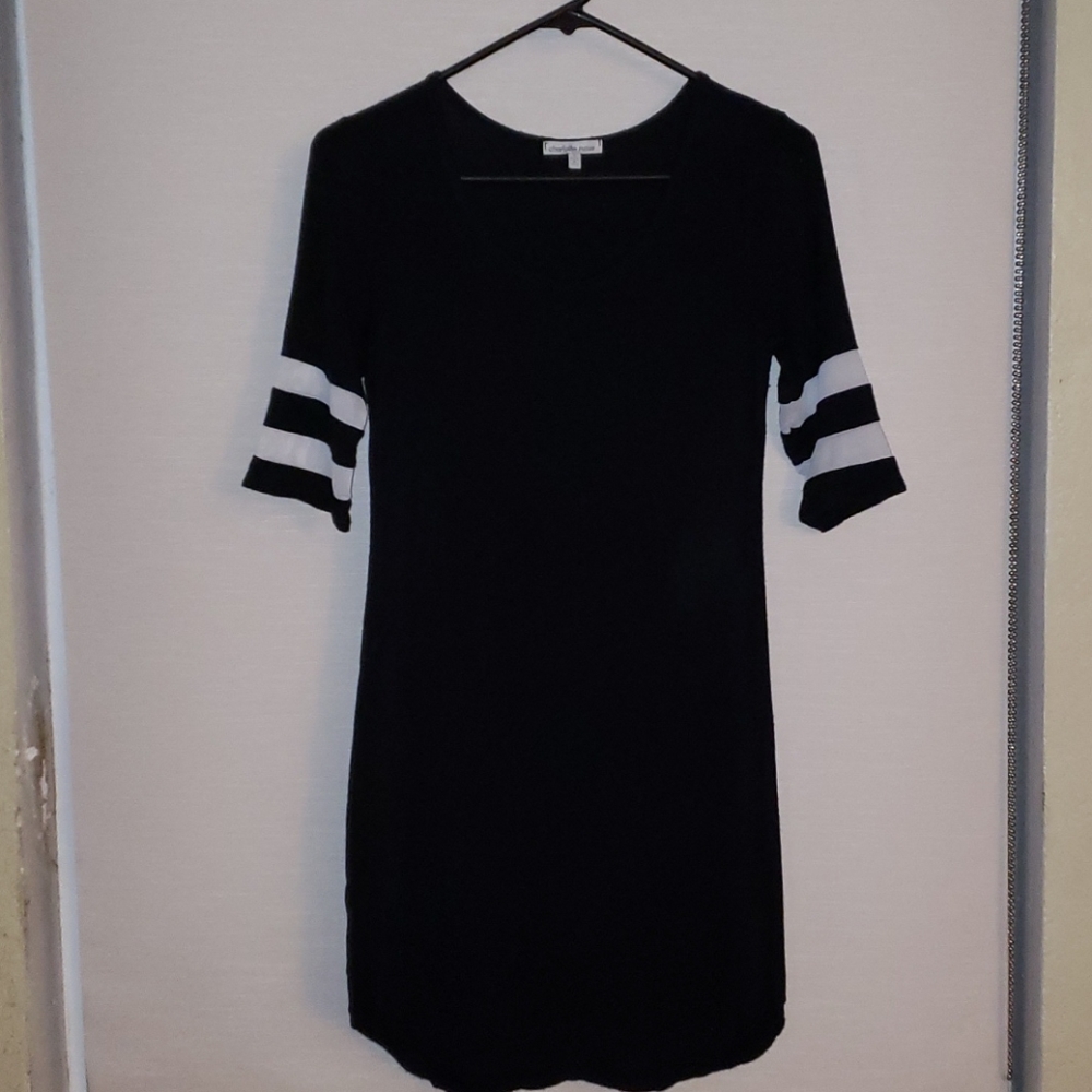 Charlotte Russe Size Small Black jersey Mini dress